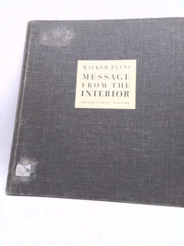 Message from the interior