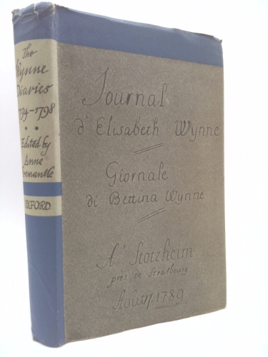 The Wynne Diaries Volume II 1794-1798
