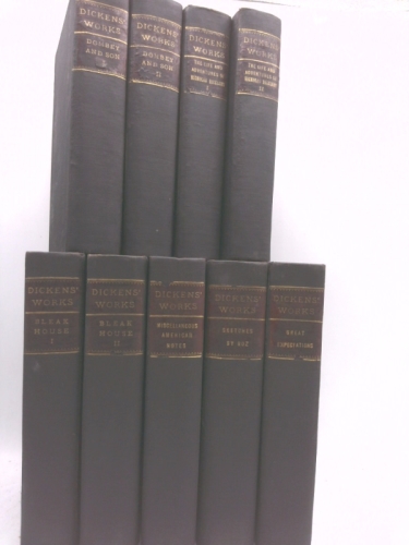 Charles Dickens's Works - 15 Volume Set Circa 1880 Copperfield Edition