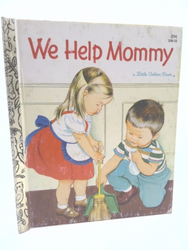 We Help Mommy (Little Golden Book, No. 352) by Jean Cushman