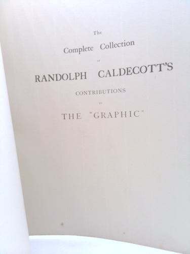 Randolph Caldecott's "Graphic" pictures