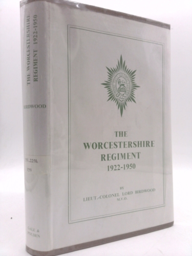 Worcestershire Regiment 1922-1950.