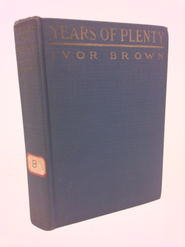 Years of plenty