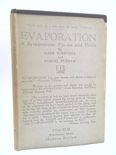 Evaporation A Symposium