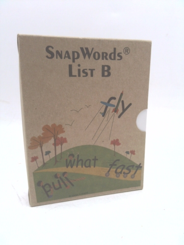 SnapWords? List B Teaching Cards : List B