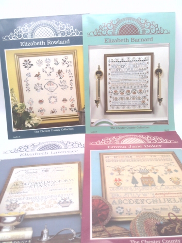 Emma Jean Baker Cross Stitch Book Leaflet 7 1987