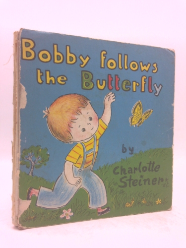 Bobby follows the butterfly