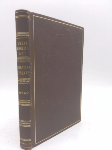 great english ; american essays