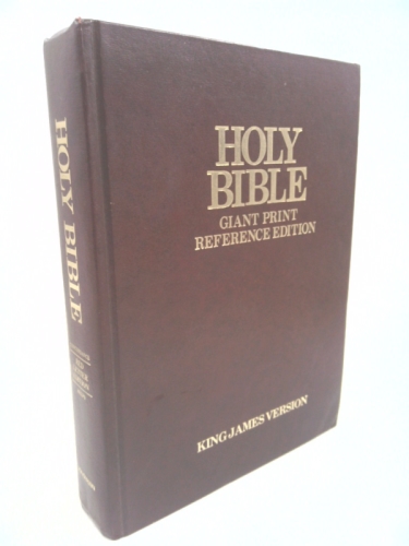 Holy Bible, Giant Print Reference Bible, King James Version (0885SA)