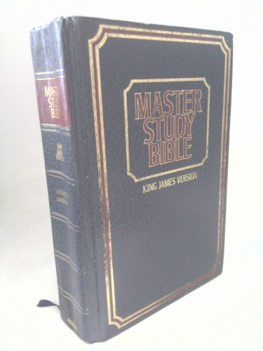 Bi-KJV Master Study Blue Imita