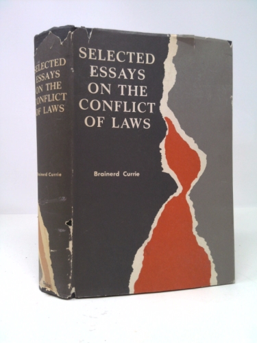Selected Essays on the Conflict of Laws