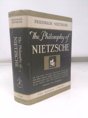 The Philosophy of Nietzsche. Modern Library Giant G-34
