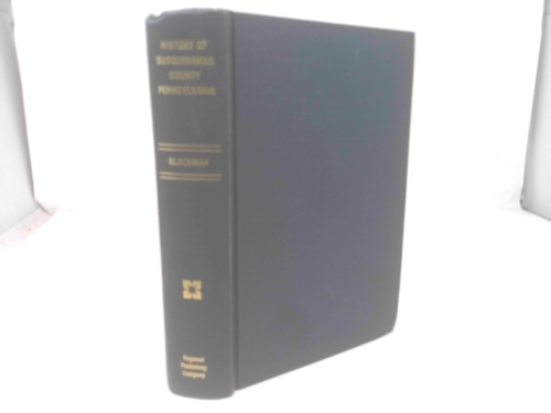 History of Susquehanna County, Pennyslvania