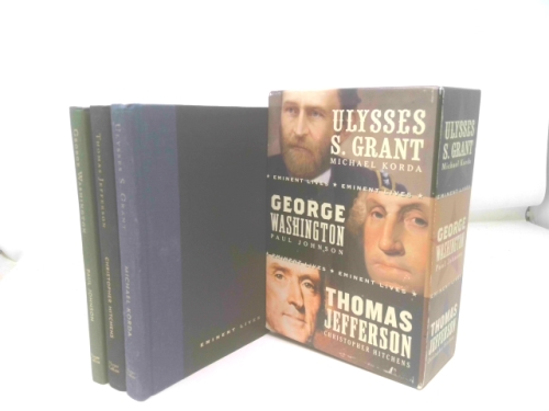 American Presidents Eminent Lives Boxed Set: George Washington, Thomas Jefferson, Ulysses S. Grant