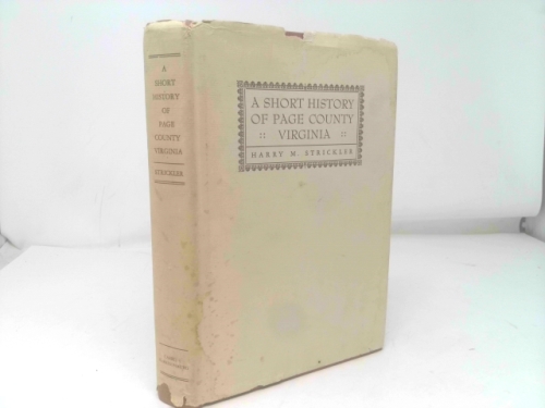 A Short History of Page County, Virginia