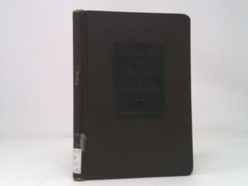 Volumetric iodate methods,