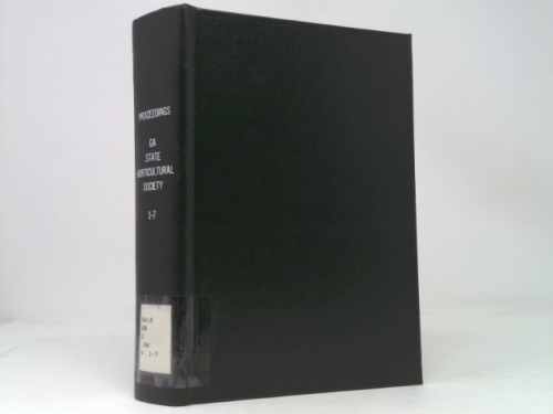 Proceedings Of The Annual Meeting, Volumes 1-8