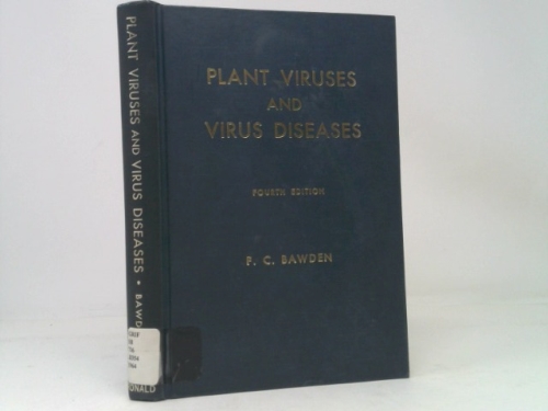 Plant Viruses and Virus Diseases