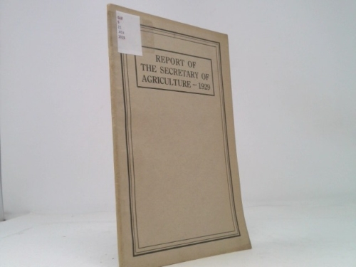 Annual Report of the Department of Agriculture of the Province of Alberta for the Year 1929 (Classic Reprint)