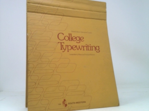 College Typewriting: Intensive Course
