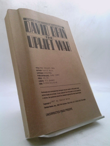 The Uplift War (UP, Signed) by David Brin