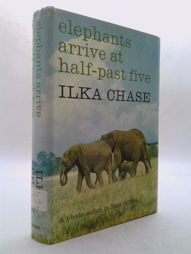 Elephants arrive at half-past five