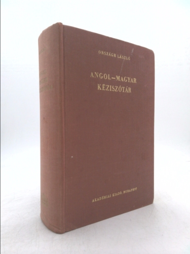 Angol-magyar keziszotar / A Concise English-Hungarian Dictionary