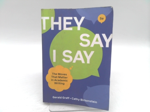 They Say / I Say
