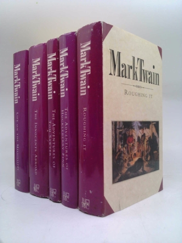 Works of Mark Twain: The Adventures of Huckleberry Finn, The Adventures of Tom Sawyer, Life on the Mississippi, The Innocents Abroad, Roughing It and Pudd'nhead Wilson (Six Volume Hardcover Set)