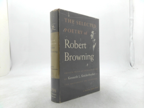 Selected poetry of Robert Browning