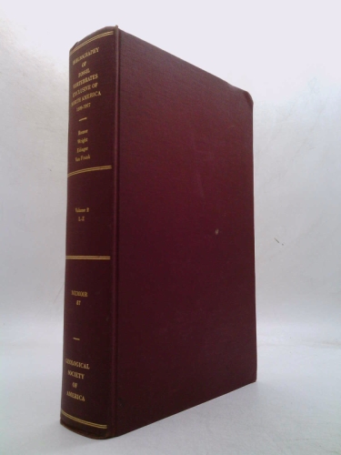 bibliography of fossil vertebrates exclusive of north america,1509-1927,volume 2