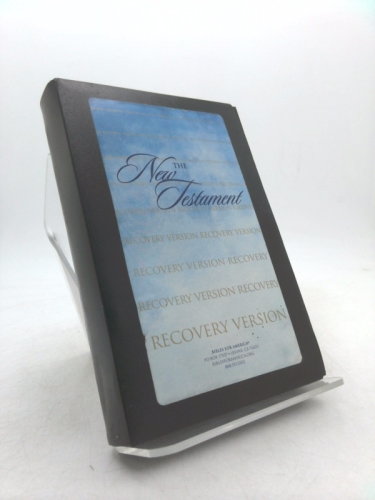 New Testament Recovery Version (large 9 1/4 x 6 1/4, black)
