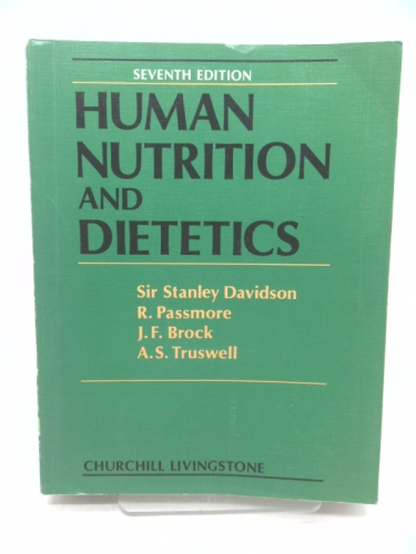 Human Nutrition and Dietetics