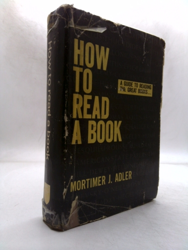 How to Read a Book by Mortimer J. Adler | eBay