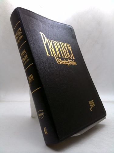Prophecy Study Bible NKJV (John Hagee) Black Bonded Leather