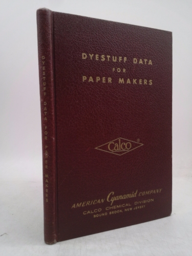 Dyestuff Data for Paper Makers