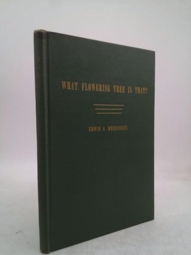 What Flowering Tree is That?: A Handbook for the Tropics, 1956, 106 pages with illustrations.