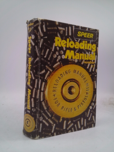 Speer Reloading Manual Number 11