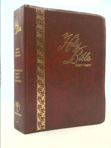 Holy Bible - King James Version - Referenced Giant Print Edition - 1977 Printing