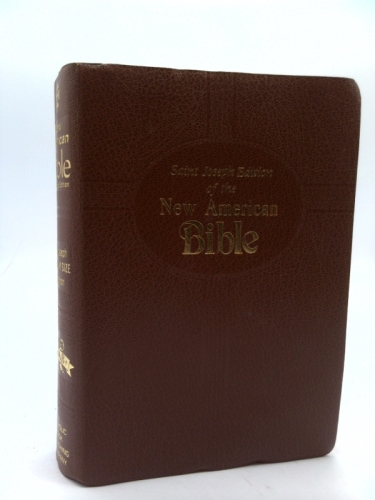 New American Bible, Saint Joseph Medium Size Edition, Illustrated, Leatherbound