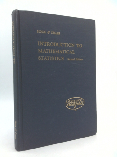 Introduction to Mathematical Statistics. 2nd Ed.