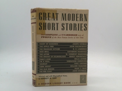 Great Modern Short Stories: An Anthology of Twelve Famous Stories and Novelettes