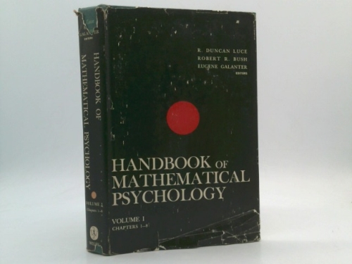 Handbook of Mathematical Psychology