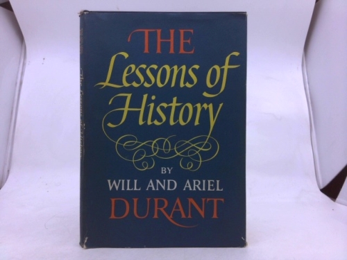 [Will Durant] The Lessons of History Hardcover