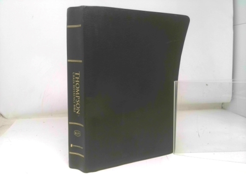 Kjv, Thompson Chain-Reference Bible, Large Print, Bonded Leather, Black, Red…
