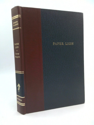 Paper Lion (Holtzman Sports Classics Autographed Limited Edition) (Signed)
