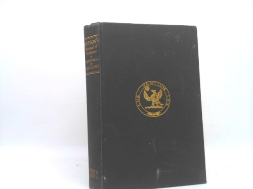 Phipson's manual of the law of evidence for the use of students.
