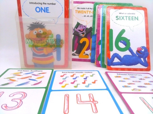 Sesame Street My First 123's Deluxe Activity Cards (Active Minds)