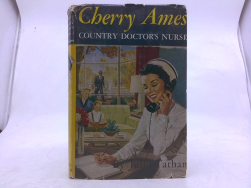 CHERRY AMES COUNTRY DOCTOR'S NURSE by JULIE TATHAM Grosset Dunlap 1955 Rprnt #16