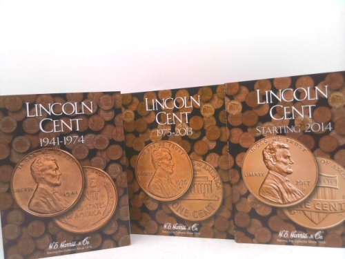 Lincoln Cents Folder 1941-1974